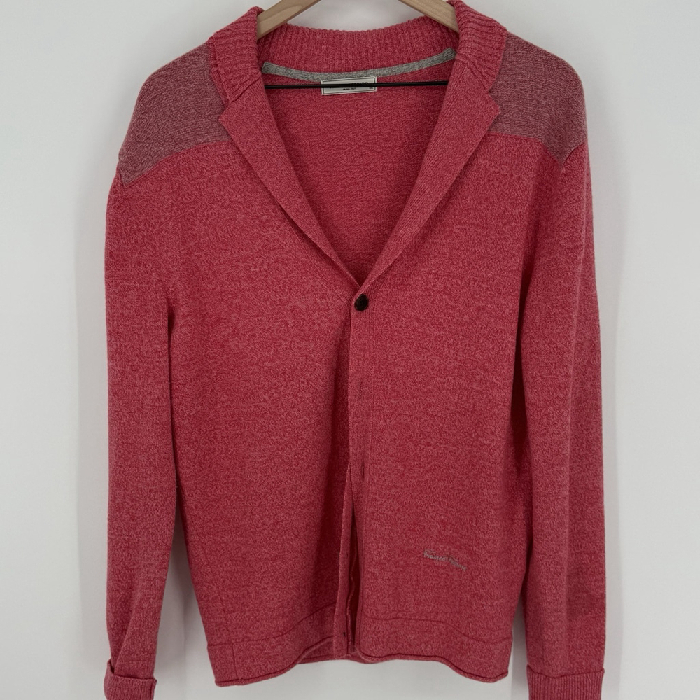 Franco Ferraro Milano Italy Red Cardigan Size 105cm Approx Large
